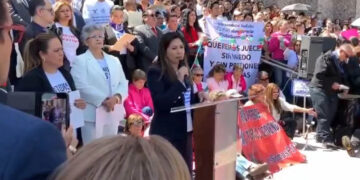 Jueces y magistrados protestan contra la reforma judicial; “Es falso que seamos corruptos”, dicen