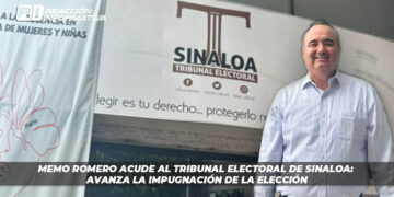 Memo Romero acude al Tribunal Electoral de Sinaloa: avanza la impugnación de la elección