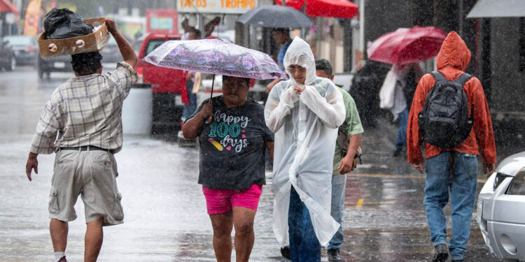 Pronostican lluvias puntuales intensas en noreste, occidente, centro, sur y sureste de México