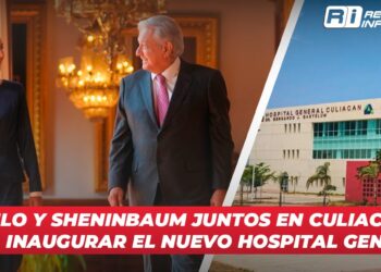 AMLO Y Sheinbaum juntos en Culiacán para inaugurar el nuevo Hospital General