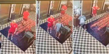 Exhiben a jugadores del Toluca por romper un jarrón valuado en 12 mil dólares en un hotel de Estados Unidos