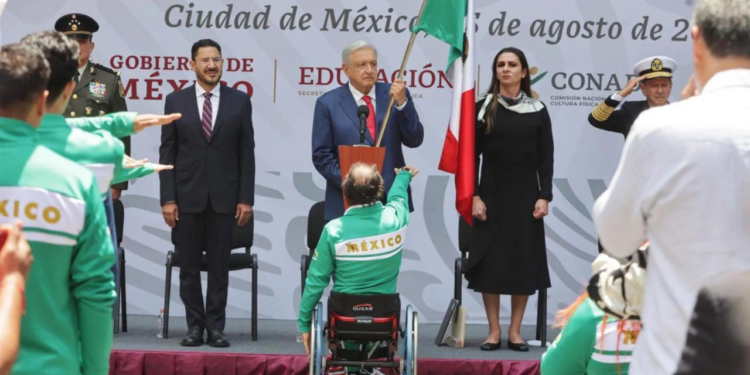 AMLO pide a deportistas paralímpicos no presionarse por ganar medallas en París 2024
