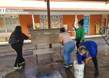 Hay recursos para atender daños en escuelas afectadas por lluvias: SEPyC