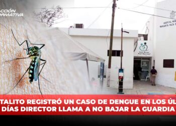Hospitalito registró un caso de dengue en los últimos días, director llama a no bajar la guardia