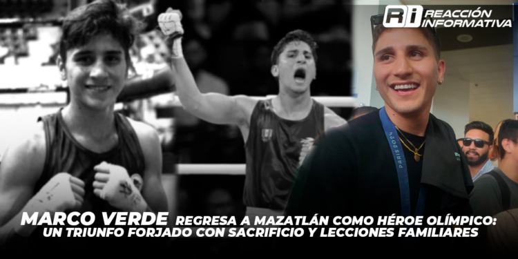 Marco Verde regresa a Mazatlán como héroe olímpico: Un triunfo forjado con sacrificio y lecciones familiares