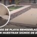 Accesos de playa remodelados en Mazatlán muestran signos de deterioro