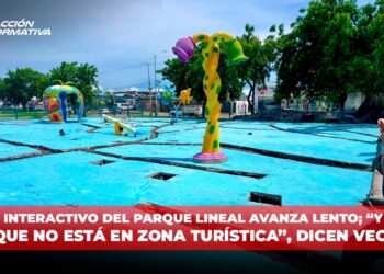 Oasis Interactivo del Parque Lineal avanza lento; “y todo porque no está en zona turística”, dicen vecinos