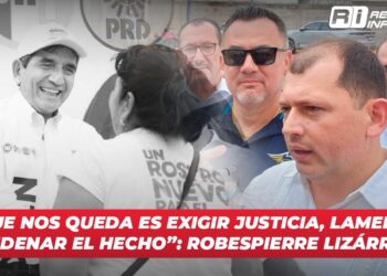 “Lo que nos queda es exigir justicia, lamentar y condenar el hecho”: Robespierre Lizárraga