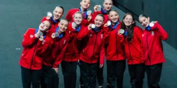 La natación artística vuelve a dar la cara: El equipo mexicano gana medalla de plata en el Mundial Juvenil de Lima