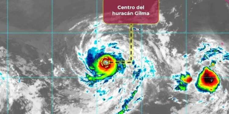 Huracán Gilma ya es categoría 3: trayectoria y efectos en México
