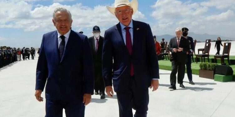 “No es posible que un embajador extranjero opine lo que está bien o mal en México: AMLO tras dichos de Ken Salazar sobre Reforma Judicial