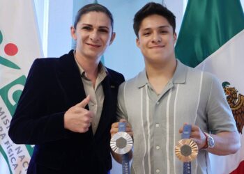 Ana Guevara presume gran relación con Osmar Olvera: ‘Aplicó mis consejos y logró medallas’ (VIDEO)