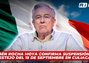 Rubén Rocha Moya confirma suspensión del festejo el 15 de septiembre en Culiacán