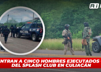 Encuentran a cinco hombres ejecutados cerca del Splash Club en Culiacán