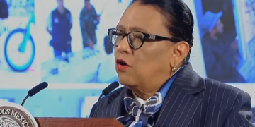 Rosa Icela Rodríguez atribuye violencia en Guanajuato al neoliberalismo y a alianza del PAN con El Yunque