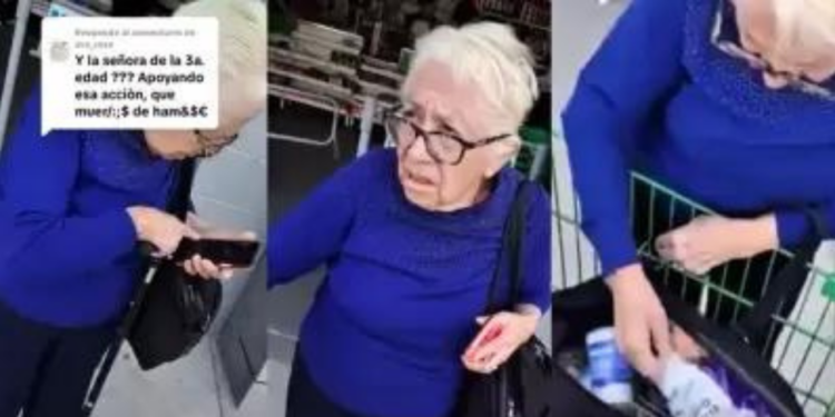 Exhiben a mujer de la tercera edad robando en supermercado de Guadalajara | VIDEO