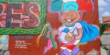 Homenajean a AMLO con curiosos murales en Oaxaca; preparan 100 bardas dedicadas al presidente