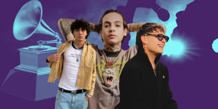 Natanael Cano, DannyLux y Peso Pluma los favoritos para ganar el Latin Grammy en Música Mexicana Contemporánea