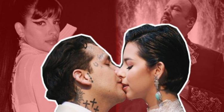 Ángela Aguilar y Christian Nodal cumplen dos meses de casados y así festejan el triunfo de su amor