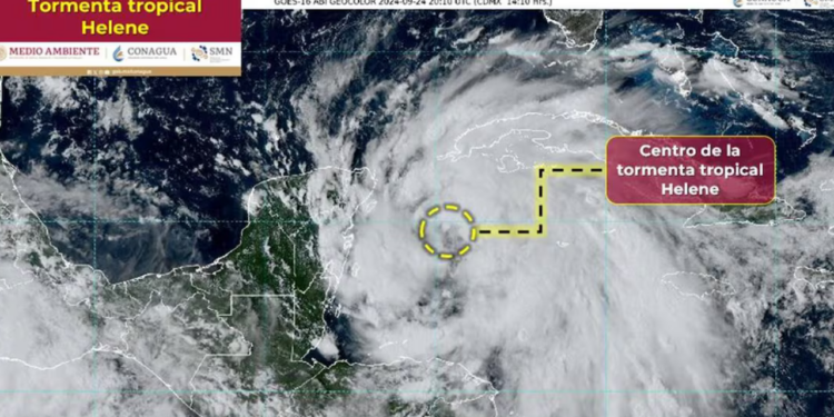 Huracán Helene en vivo: afectaciones y últimas noticias sobre su trayectoria en México