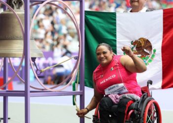 ¡Por fin un oro! La mexicana Gloria Zarza conquista medalla dorada en impulso de bala de los Juegos Paralímpicos París 2024