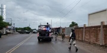 Se registra enfrentamiento entre civiles armados y GN en Bellavista, Culiacán