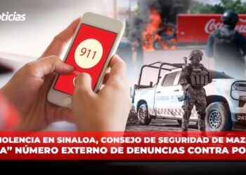 Por violencia en Sinaloa, Consejo de Seguridad de Mazatlán “frena” número externo de denuncias contra policías