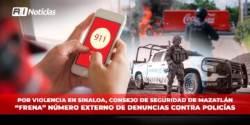 Por violencia en Sinaloa, Consejo de Seguridad de Mazatlán “frena” número externo de denuncias contra policías