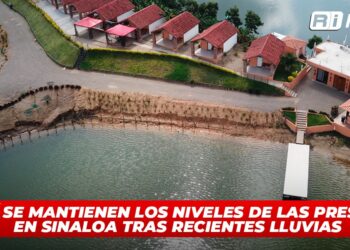 Así se mantienen los niveles de las presas en Sinaloa tras recientes lluvias