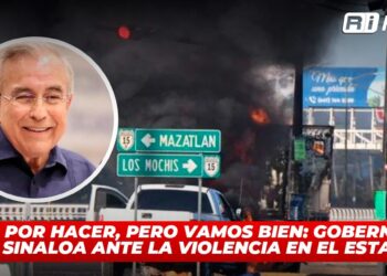 Falta por hacer, pero vamos bien: Gobernador de Sinaloa ante la violencia en el Estado