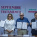 Celebran convenio para la campaña “Septiembre, Mes del Testamento”