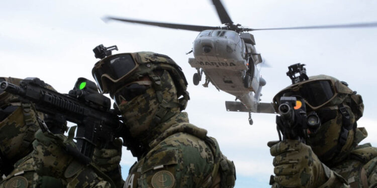 Marina refuerza operaciones de seguridad en el estado de Sinaloa