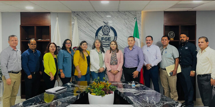 Estrecha lazos Fiscalía General del Estado de Sinaloa con Comisión Estatal de Búsqueda de Personas