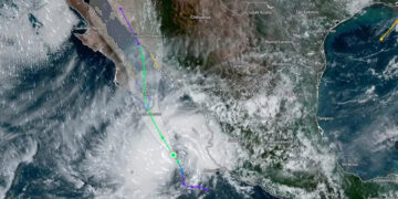 Tormenta tropical ‘Ileana’ tocará dos veces tierra en estos estados