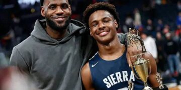 LeBron y Bronny James hacen historia como el primer dúo padre-hijo en jugar juntos en la NBA