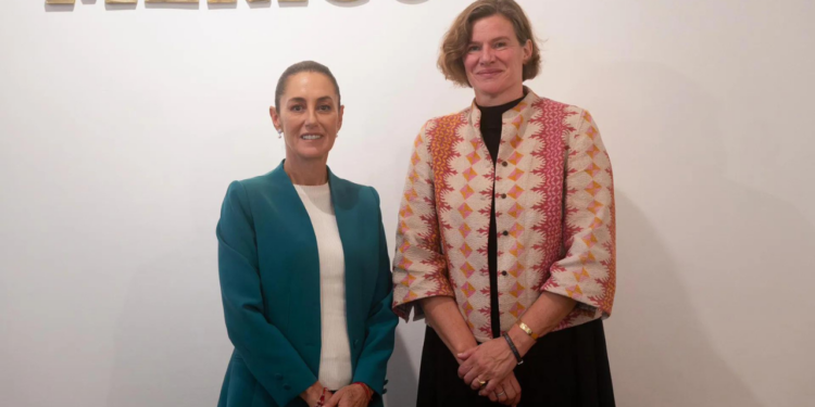 Sheinbaum se reúne con la economista Mariana Mazzucato para hablar de proyectos en México