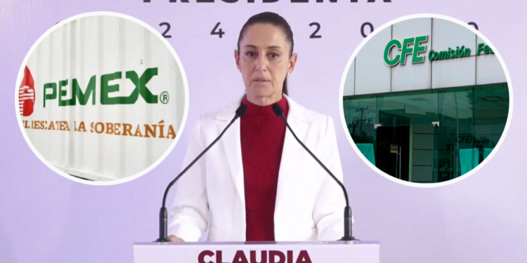 CFE y Pemex volverán a ser empresas públicas: Claudia Sheinbaum