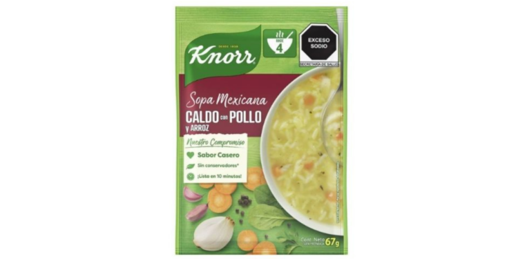 Emiten alerta de consumo por este producto de Knorr, podría causar daño neuronal y cáncer