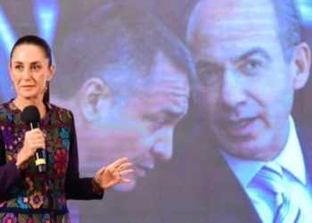 Claudia Sheinbaum descarta investigar a Felipe Calderón tras sentencia por narcotráfico de García Luna