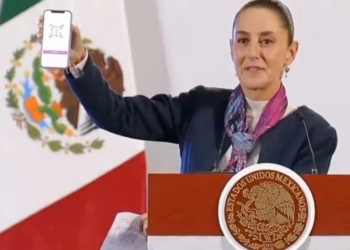 Sheinbaum exhibe error en código QR de notificación para eliminar del DOF la reforma judicial
