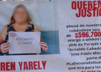 Tesorera de un kinder en Mexicali, acusada de robarse más de medio millón de pesos, según padres de familia