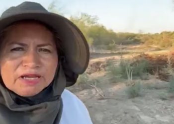 Ceci Flores acusa al gobernador Rocha Moya de quitarle seguridad personal para inhibir búsqueda de su hijo