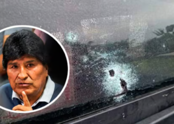 Evo Morales denuncia ataque armado a su vehículo; encapuchados hieren a su chofer