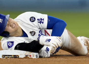 Shohei Ohtani enciende las alarmas en Dodgers; el astro japonés salió por lesión