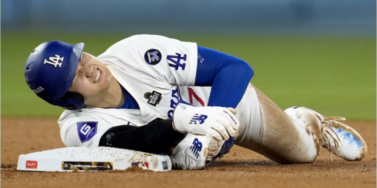 Shohei Ohtani enciende las alarmas en Dodgers; el astro japonés salió por lesión