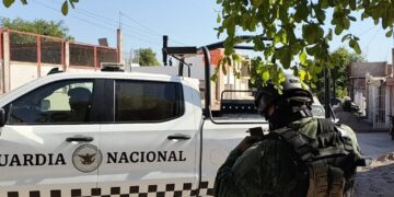 Operativo de Seguridad: FGR, GN y Sedena Realizan Cateo en Guamúchil