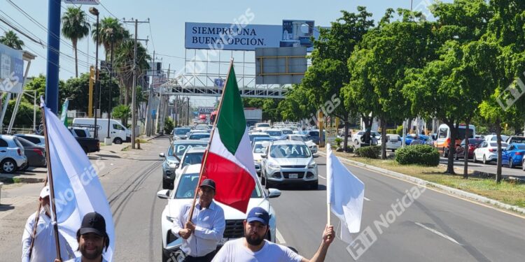 Culiacán se une en la “Caravana por la Seguridad” bajo el lema “Paz en Movimiento”