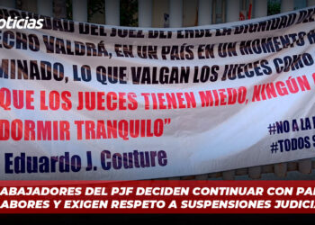 Trabajadores del PJF deciden continuar con paro de labores y exigen respeto a suspensiones judiciales