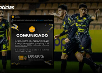 Ante el clima de violencia en Sinaloa, Dorados jugará en Tijuana frente a Tlaxcala