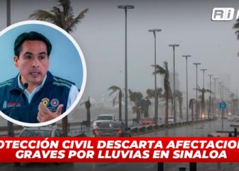 Protección Civil descarta afectaciones graves por lluvias en Sinaloa